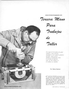Tercera Mano Para Trabajos de Taller - Enero 1965