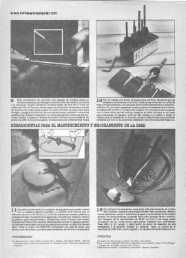 12 herramientas útiles - Enero 1984