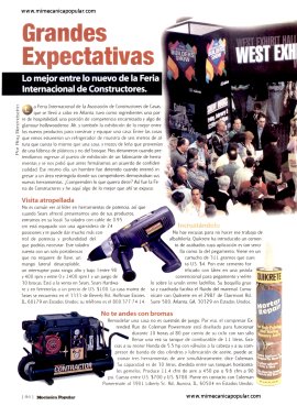 Conozca Sus Herramientas - Julio 2001