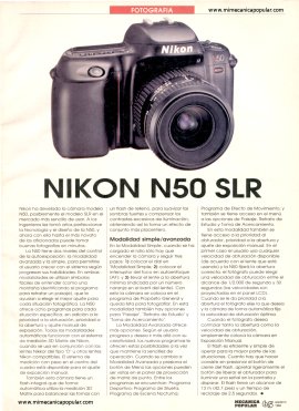 Fotografía: Nikon N50 SLR - Agosto 1994