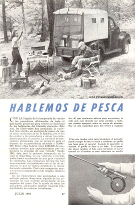Ideas útiles para el pescador - Julio 1948