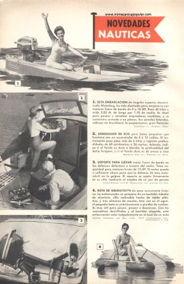 Novedades Nauticas de Julio 1957
