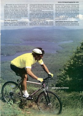 Prueba comparativa: Bicicletas de montaña -Enero 1992