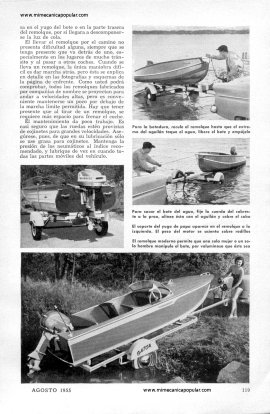 Remolque su Bote - Agosto 1955