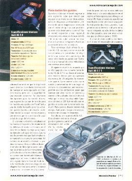 3 versiones, un modelo -Audi A6 Junio 2000