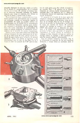 Cabezal de Contrapunta -Torno Metal - Abril 1961