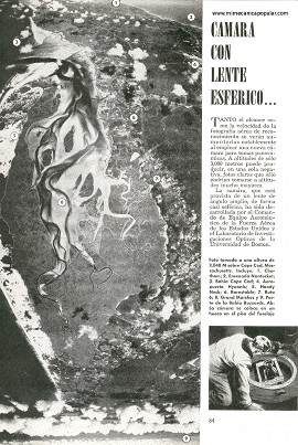 Cámara Con Lente Esferico - Marzo 1950