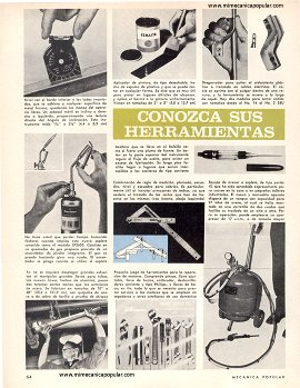 Conozca Sus Herramientas - Agosto 1964