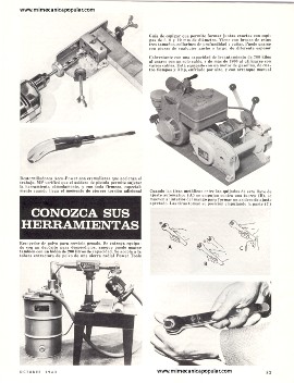 Conozca sus Herramientas - Octubre 1963