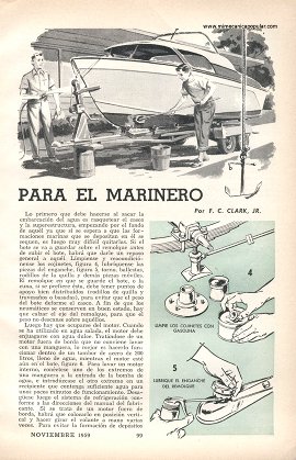 Consejos para el marinero - Noviembre 1959