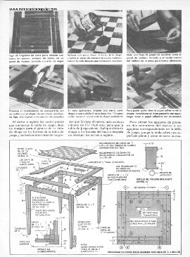 Construya su mesa de juego - Mayo 1979