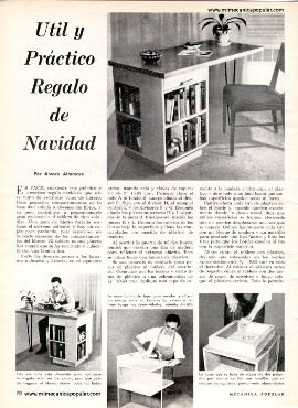 Útil y Práctico Escritorio-Librero - Diciembre 1969