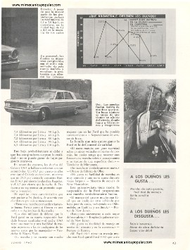 Informe de los dueños: Ford Galaxie - Junio 1963