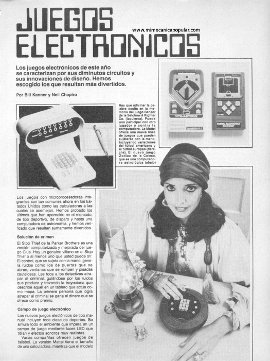 Juegos Electrónicos de Marzo 1980