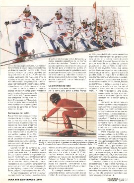 La Mecánica de Esquiar - Mayo 1992