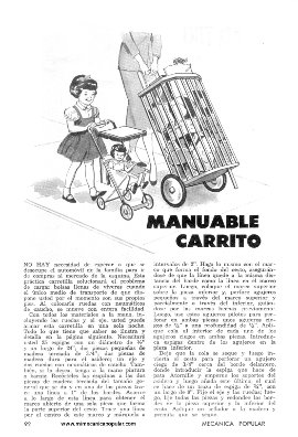 Manuable Carrito - Diciembre 1961
