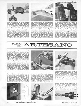 Para el Artesano - Marzo 1963