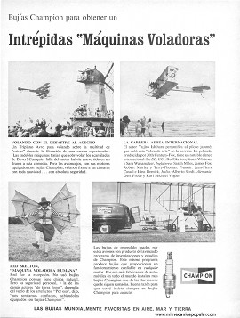 Publicidad - Bujías Champion - Agosto 1965