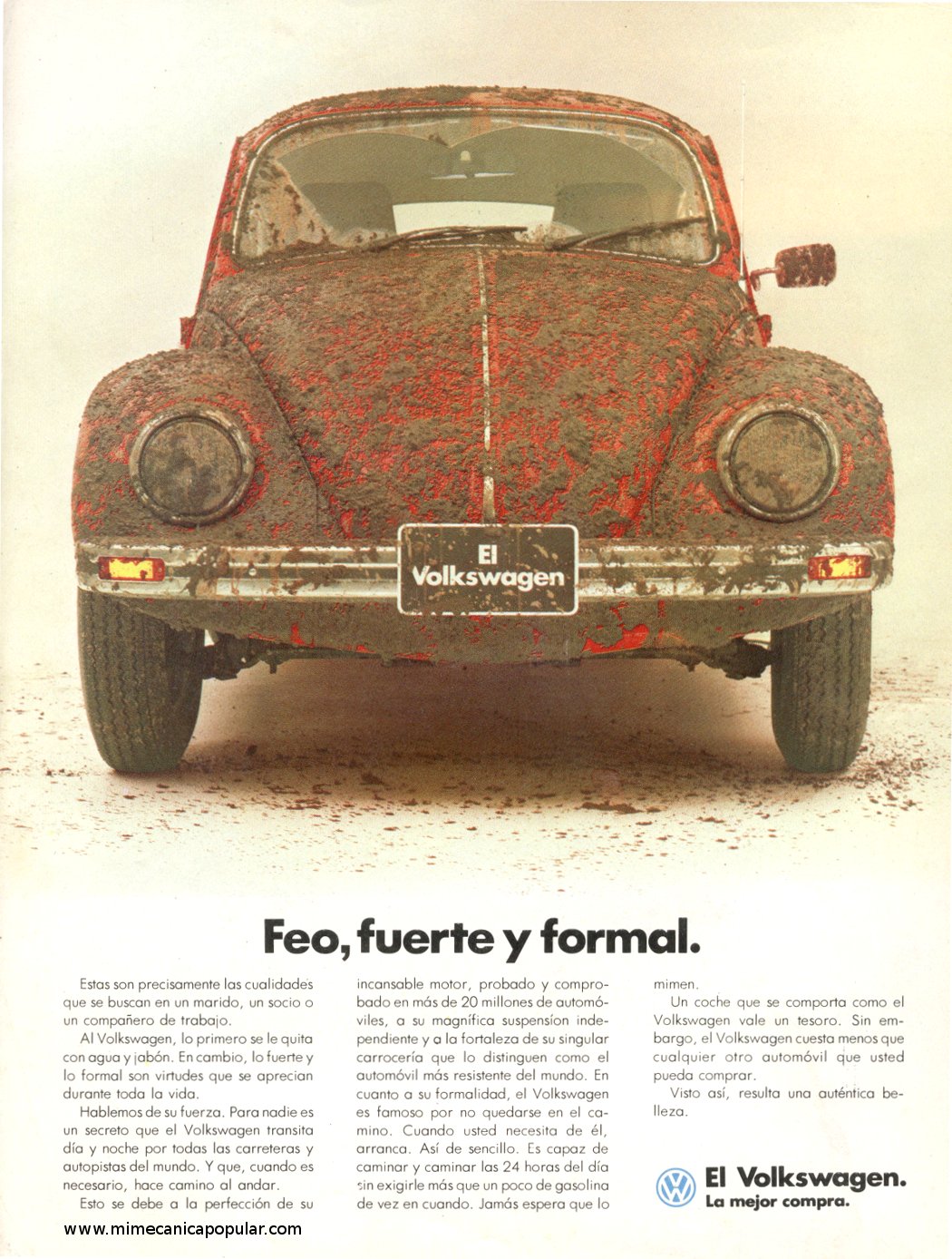 Publicidad - Volkswagen Sedan - Junio 1982