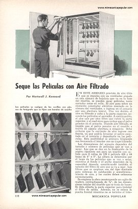 Seque las Películas con Aire Filtrado - Diciembre 1956
