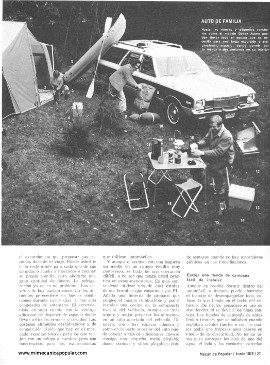 Váyase de Camping en su Automóvil - Junio 1976