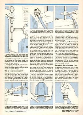 Cambiando el Calentador de Agua - Octubre 1988