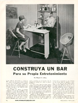 Construya un Bar Para su Propio Entretenimiento - Diciembre 1967