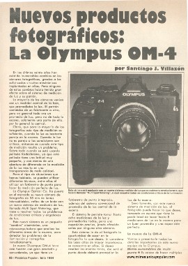 Fotografía: Olympus OM-4 - Julio 1984