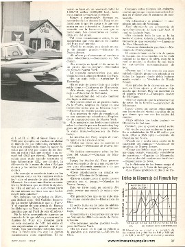 Informe de los dueños: Plymouth Fury - Octubre 1967