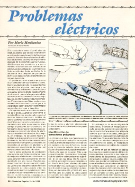 Problemas electricos en el hogar - Julio 1988