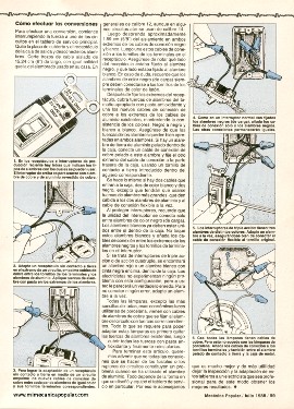 Problemas electricos en el hogar - Julio 1988