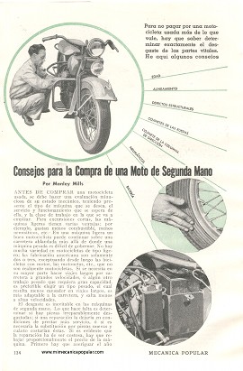 Consejos para la Compra de una Motocicleta de Segunda Mano - Diciembre 1947