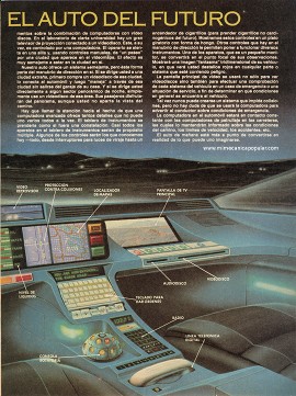 Computadoras en el Auto del Futuro - Agosto 1981