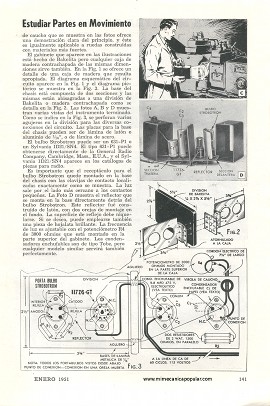 Estroboscopio para Estudiar Partes en Movimiento - Enero 1951