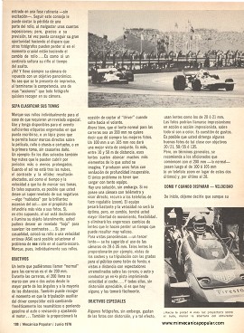 Tomando Fotos en las Carreras de Autos - Junio 1976
