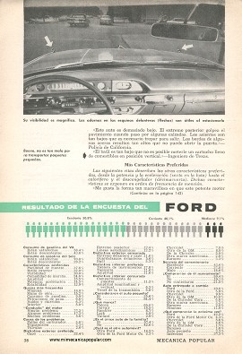 El Ford 1960 Visto por sus Dueños - Agosto 1960