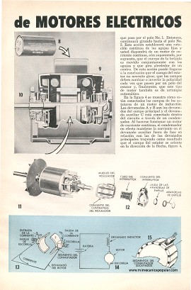 Reparación de Motores Eléctricos - Febrero 1960