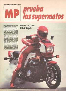 MP prueba las supermotos - Marzo 1984