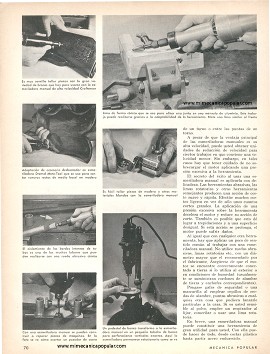 La Esmeriladora Manual Práctica Herramienta - Enero 1967