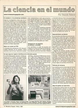 La ciencia en el mundo - Marzo 1984