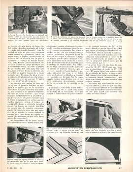 La Sierra Radial DeWalt T-1810 para Contratistas - Febrero 1967