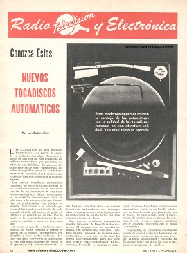 Los Tocadiscos Automáticos de Diciembre 1968