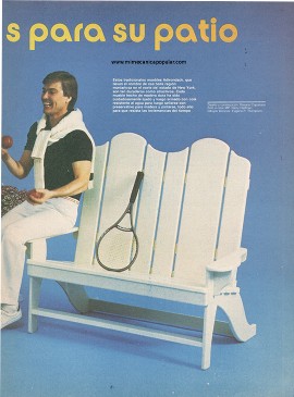 Construya muebles para su patio - Septiembre 1982