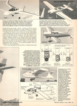 Construya su avión - Enero 1984