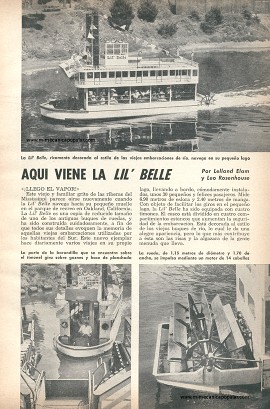 Buque de rueda: Aquí viene La Lil Belle - Febrero 1956