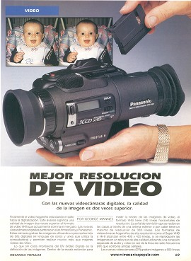 Mejor resolución de video - Marzo 1996