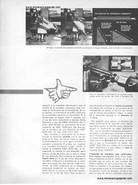 12 interesantes operaciones para el torno de metal - Noviembre 1970