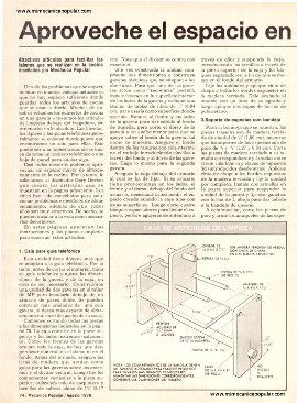 5 proyectos para aprovechar el espacio en la cocina - Agosto 1978