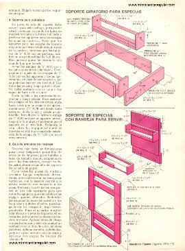5 proyectos para aprovechar el espacio en la cocina - Agosto 1978