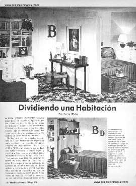 Dividiendo una Habitación - Mayo 1975